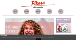 Desktop Screenshot of pikaramagazine.com